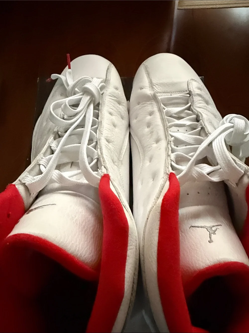 Air Jordan 13 Retro History of Flight  Men’s Sz 18 White and Red Like New